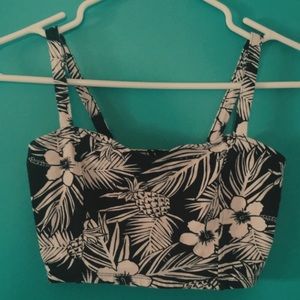 Garage crop tank top